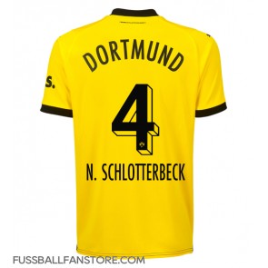 Borussia Dortmund Nico Schlotterbeck #4 Replik Heimtrikot 2023-24 Kurzarm